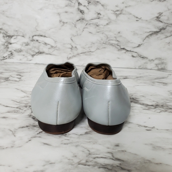 VTG Enzo Angiolini Ice Blue Slip-on Loafers, Size 9M - Picture 3 of 9